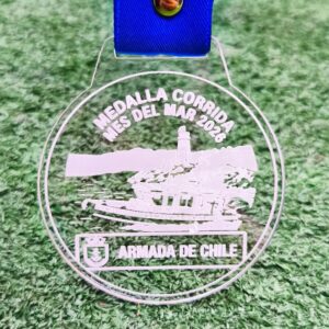 MEDALLA ACRILICA